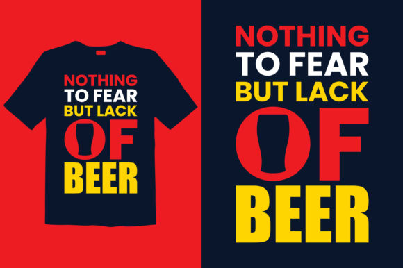 Beer T-shirt Design 016: A Versatile Graphic for Print Templates