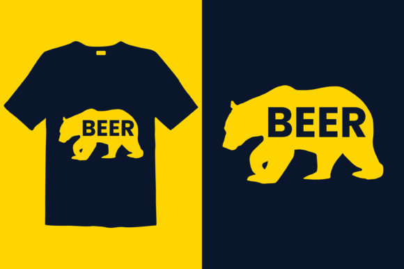 Beer T-shirt Design 017: A Versatile Graphics Asset