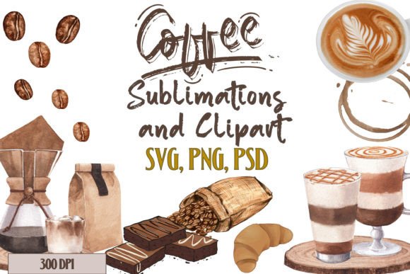 Coffee Time Sublimation and Clipart: A Designer's Review