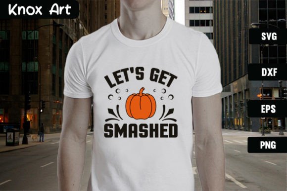 Let's Get Smashed, Halloween Clip Art for Graphics & T-Shirts