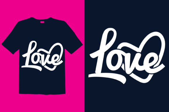 Love T-shirt Design for Valentine: A Closer Look