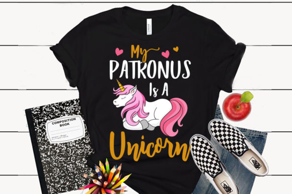 My Patronus Is A Unicorn T-Shirt Design