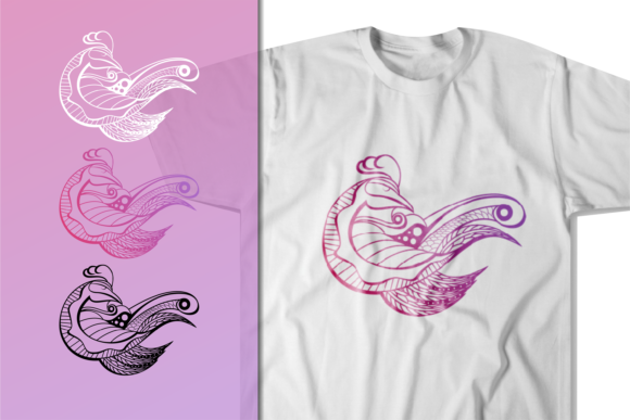 Peacock Line Art: A Versatile Embroidery Design