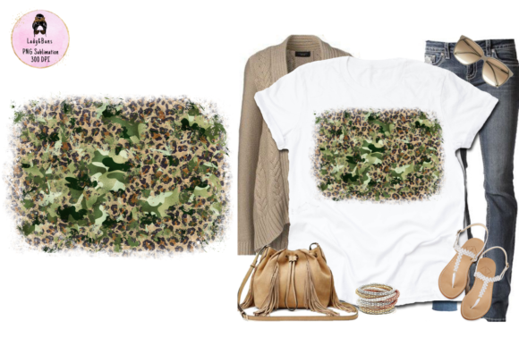 Review: Distressed Camouflage Leopard Clipart for T-Shirt Designs