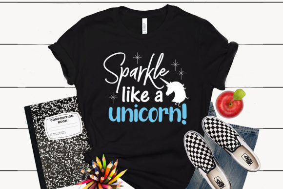 Sparkle Like a Unicorn: A Magical T-Shirt Design