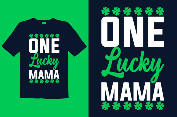 St. Patrick's Day T-shirt Design 017: A Festive Graphics Asset