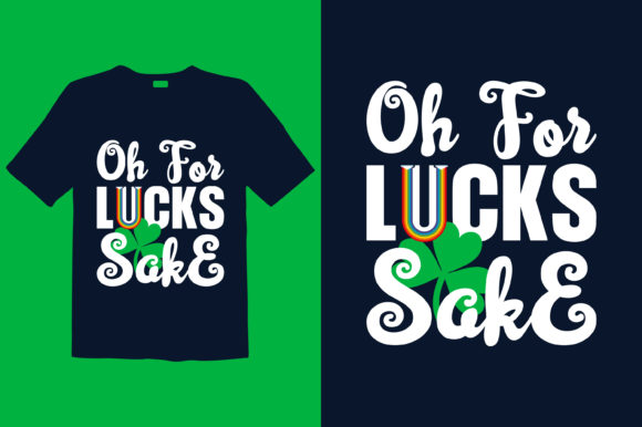 St. Patrick's Day T-shirt Design 069: A Graphics Gem for Print Templates