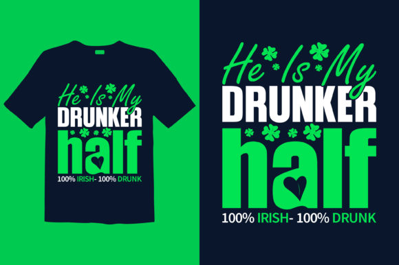 St. Patrick's Day T-shirt Design 071: A Versatile Graphic for Print Templates
