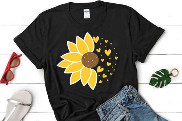 Sunflower SVG: A Versatile Graphic for T-Shirt Designs