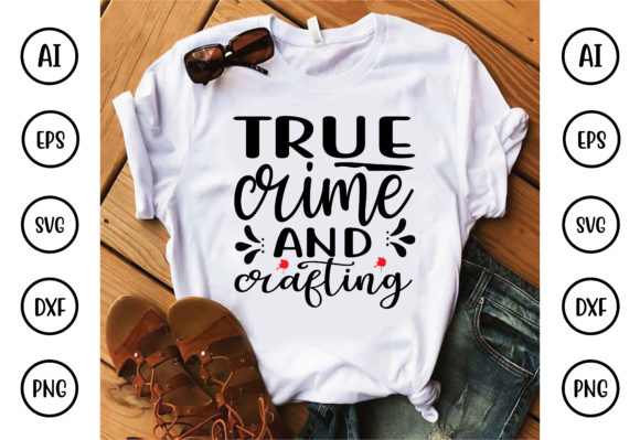 True Crime and Crafting: A Unique Embroidery Design