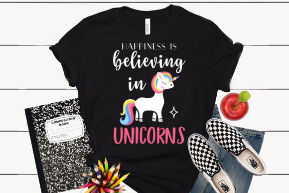Unicorn T Shirt Design: A Spark of Happiness for Graphics
